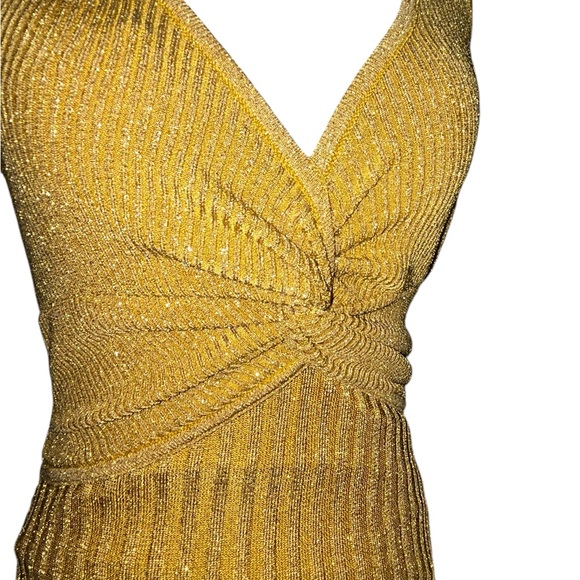 NWOT Bebe ribbed body con sleeveless midi dress - Picture 2 of 10